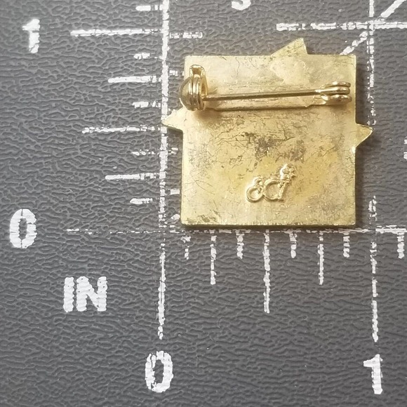 Aspen Colorado Ski Resort Town Rocky Mountains Confetti Pin Brooch Souvenir - Picture 3 of 4